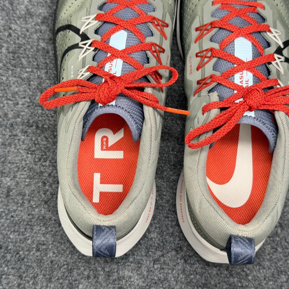 Nike React Pegasus Trail 4 Running Shoes Men's 11 Dark Stucco Athletic Training - Picture 11 of 14